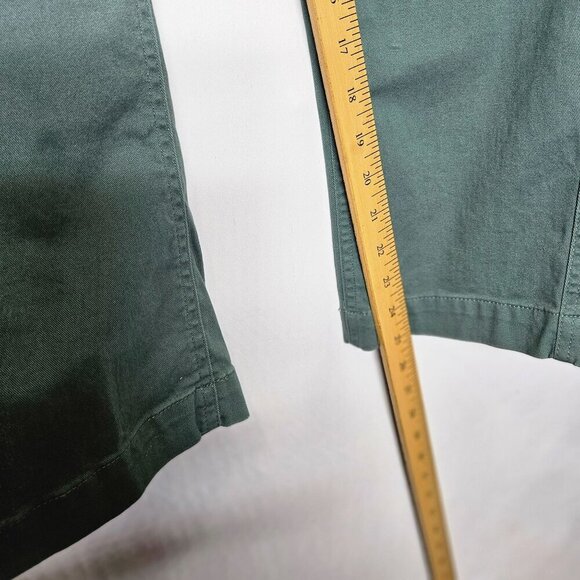 J. Crew High-Rise Girlfriend Chino Pants Size 6P Green Sping 2024 Trouser Work - Picture 9 of 12
